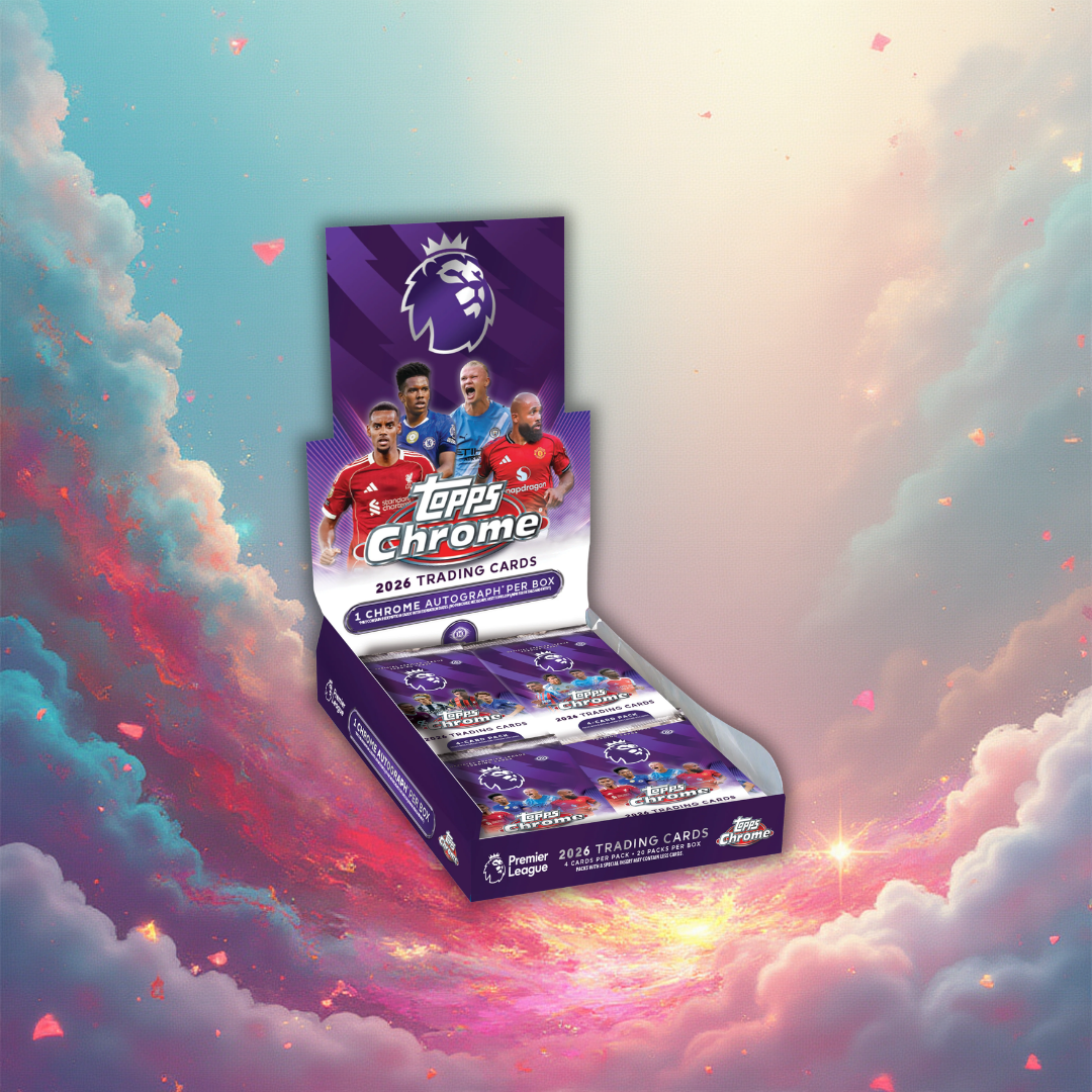 2026 Topps Chrome Premier League - Hobby Box