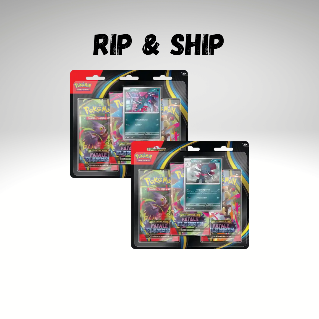 Fatale Flammen 3-Pack Blister (Rip & Ship)