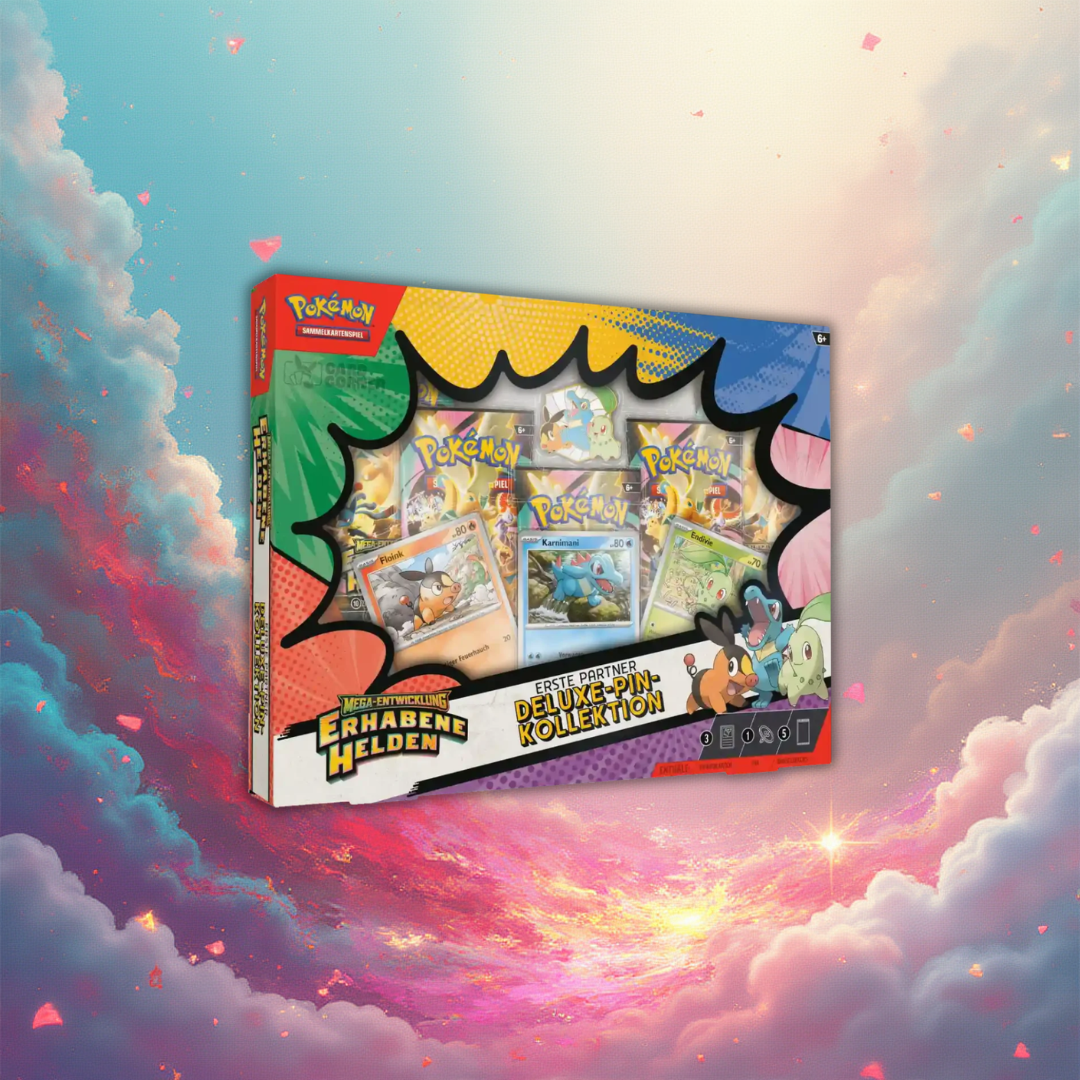 Erhabene Helden: Erste Partner Deluxe-Pin-Kollektion
