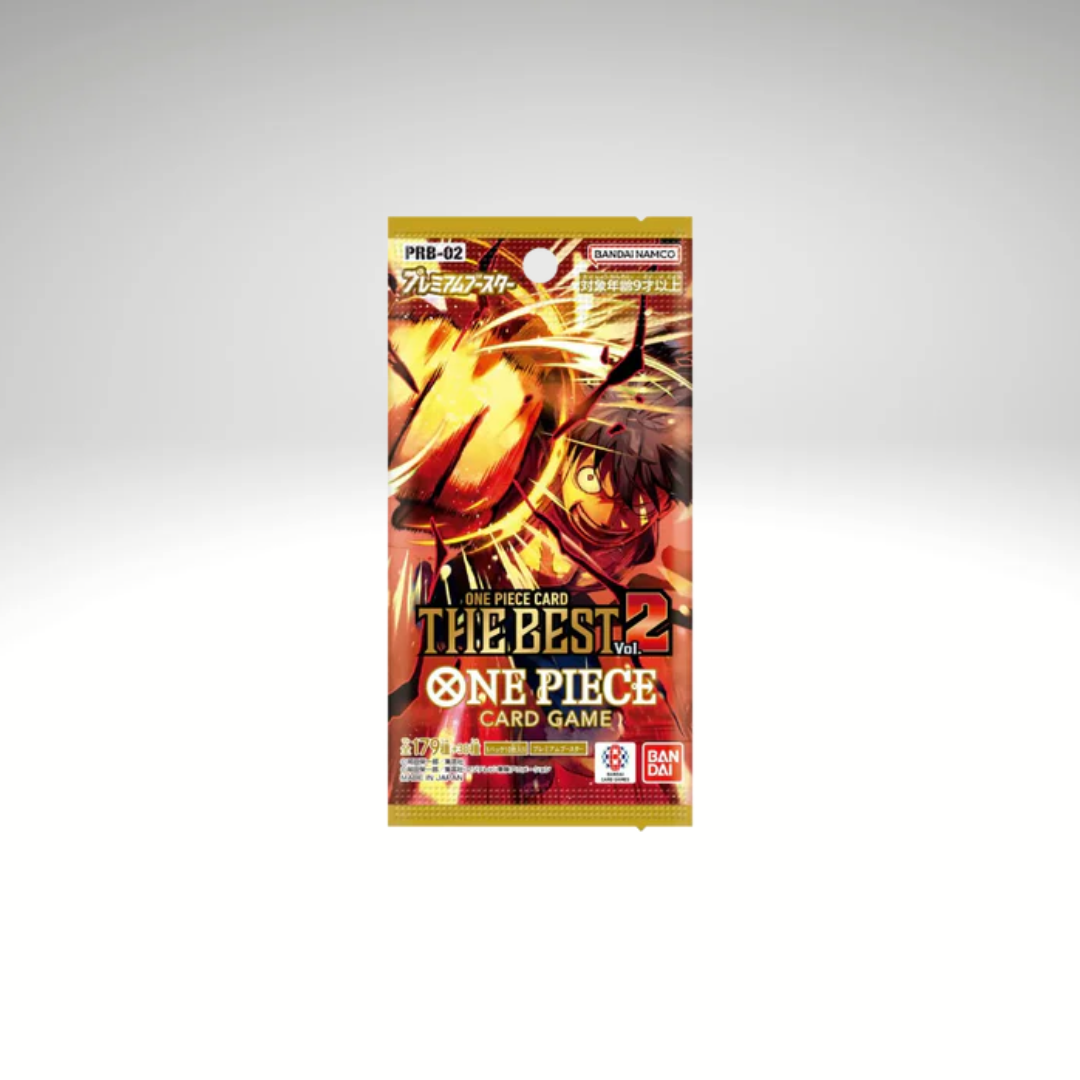 One Piece "The Best 2" PRB02 Booster - JP (Rip & Ship)