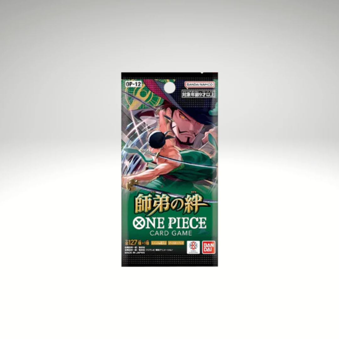 One Piece "Legacy of the Master" OP12 Booster - JP (Rip & Ship)