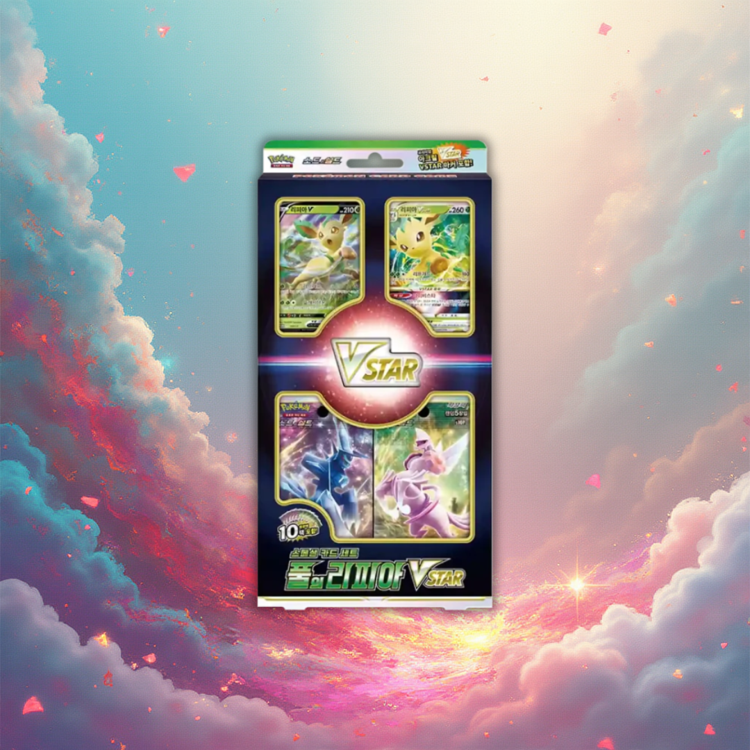 Grass Leafeon Vstar Collection - Koreanisch