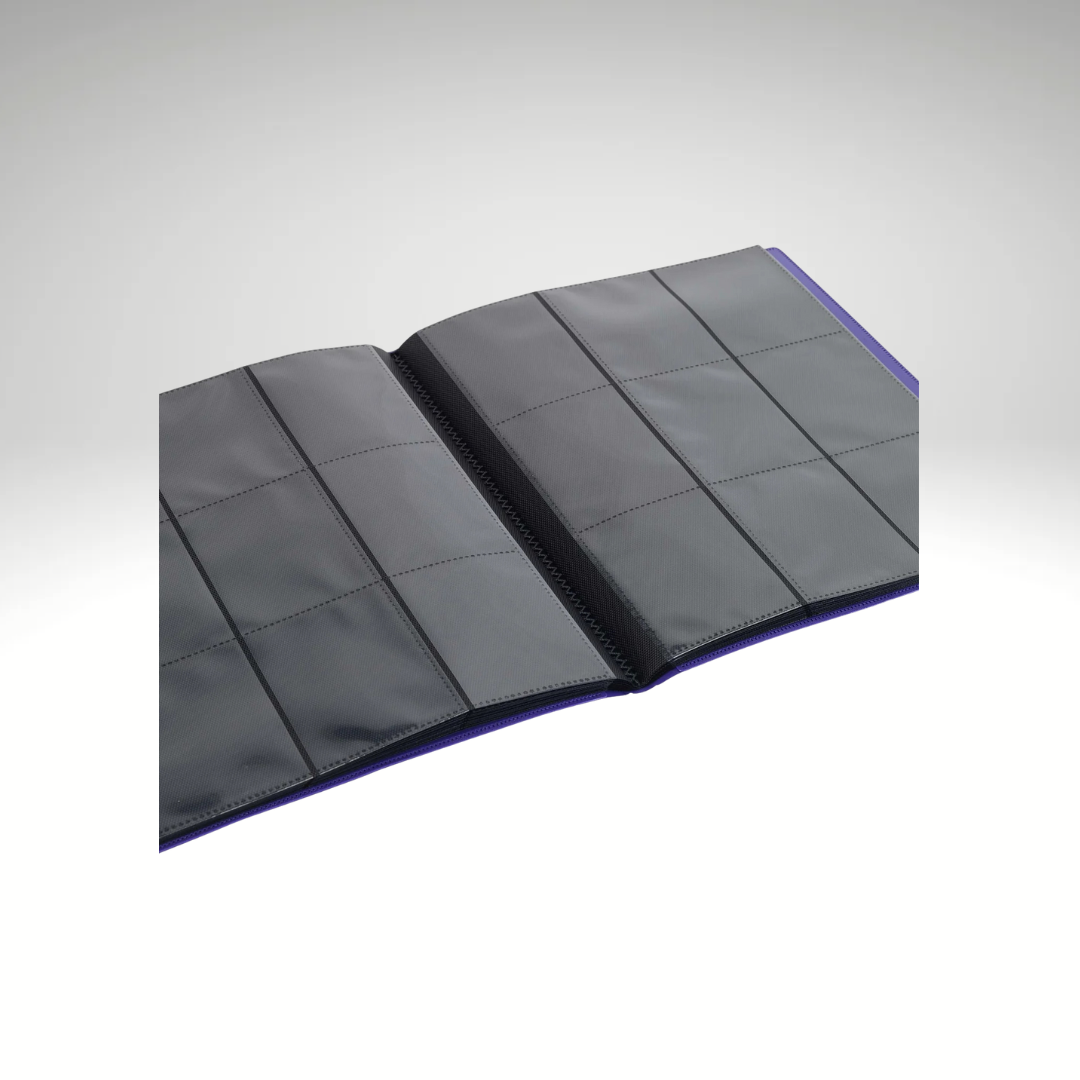 VaultX 9-Pocket Strap Binder - Purple