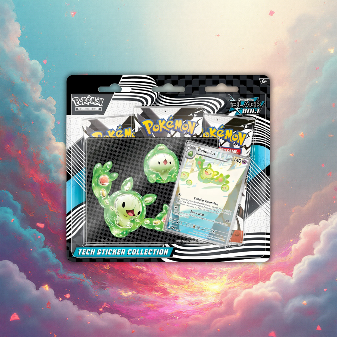 Black Bolt Tech Sticker Collection - Englisch