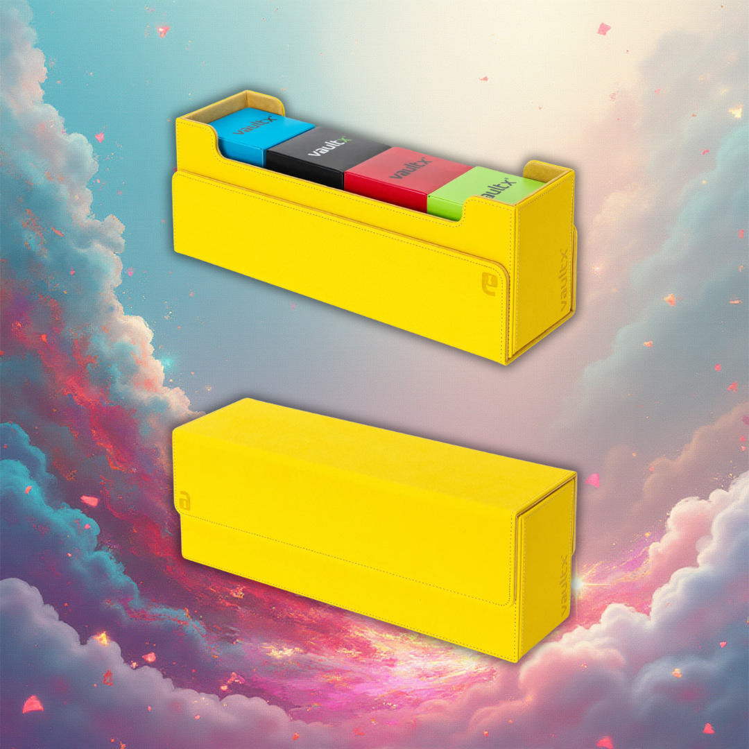 VaultX Card Box 450+ - Sunrise Yellow