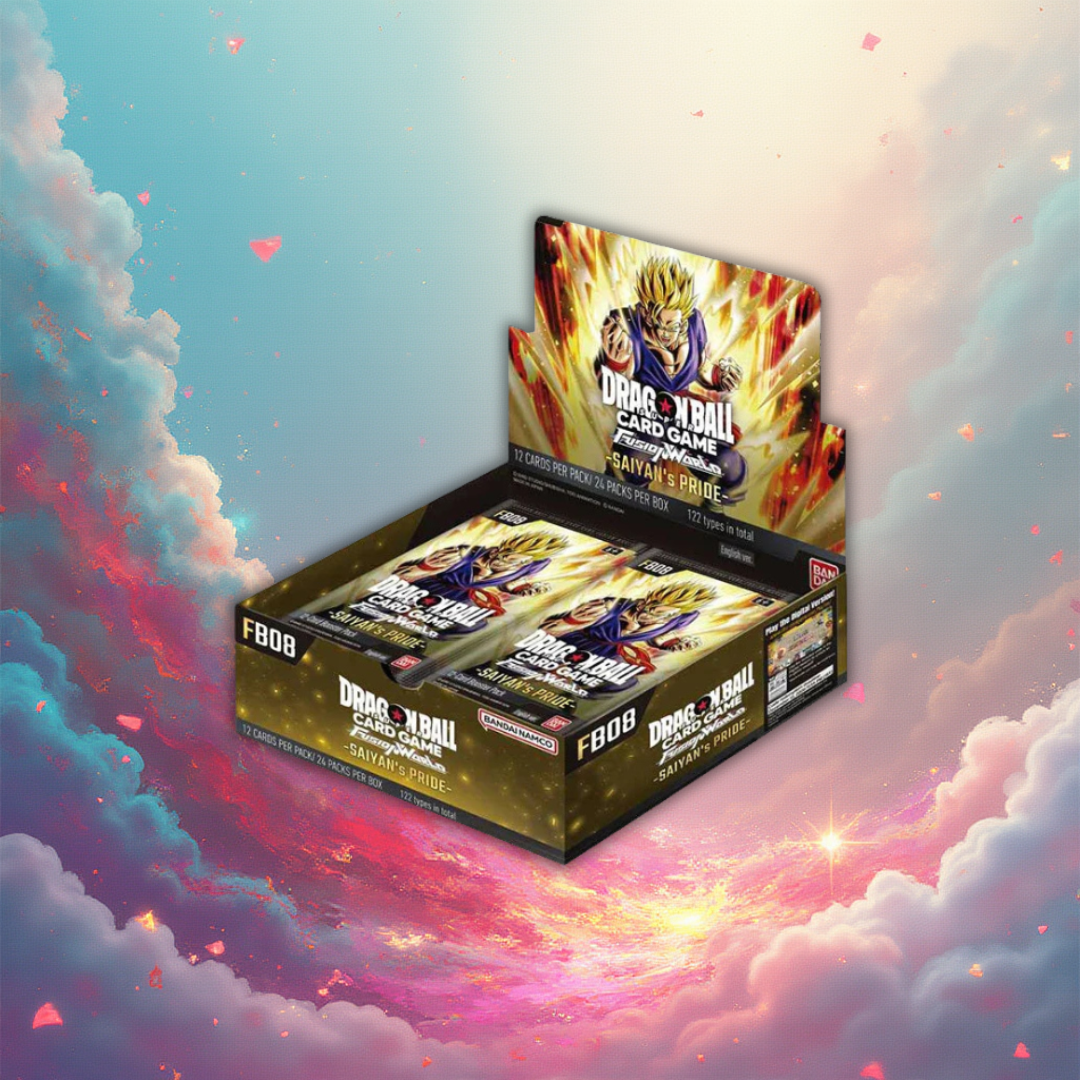 Dragon Ball Super Card Game Fusion World: Saiyan´s Pride FB08 Booster Display - Englisch