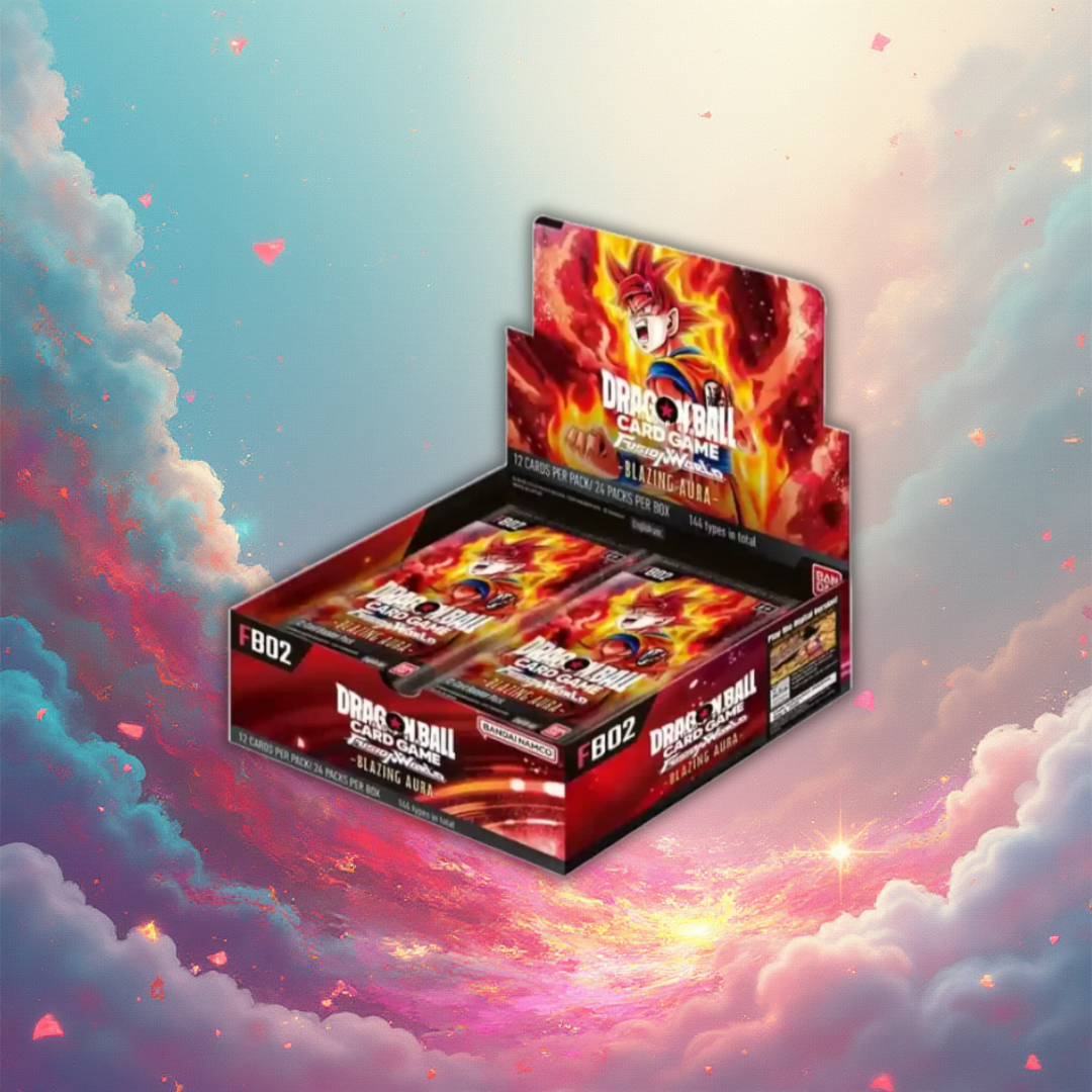 Dragon Ball Super Card Game Fusion World: Blazing Aura FB02 Booster Display - Englisch