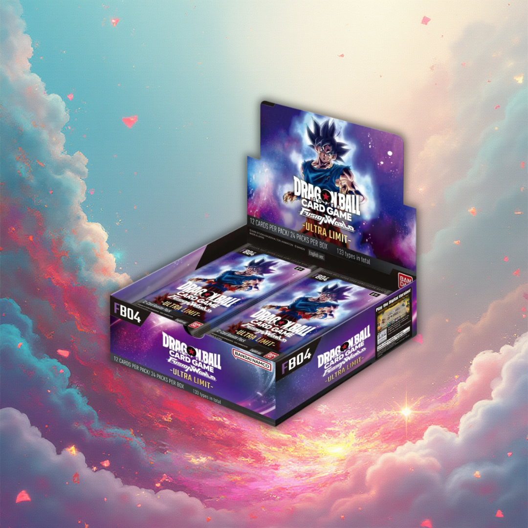 Dragon Ball Super Card Game Fusion World: Ultra Limit FB04 Booster Display - Englisch