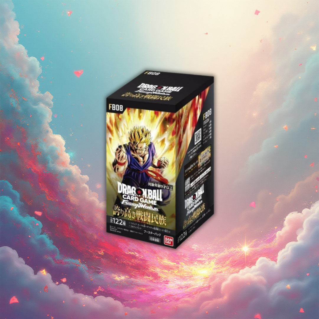 Dragon Ball Super Card Game Fusion World: FB08 "Saiyan´s Pride" Booster Display - Japanisch