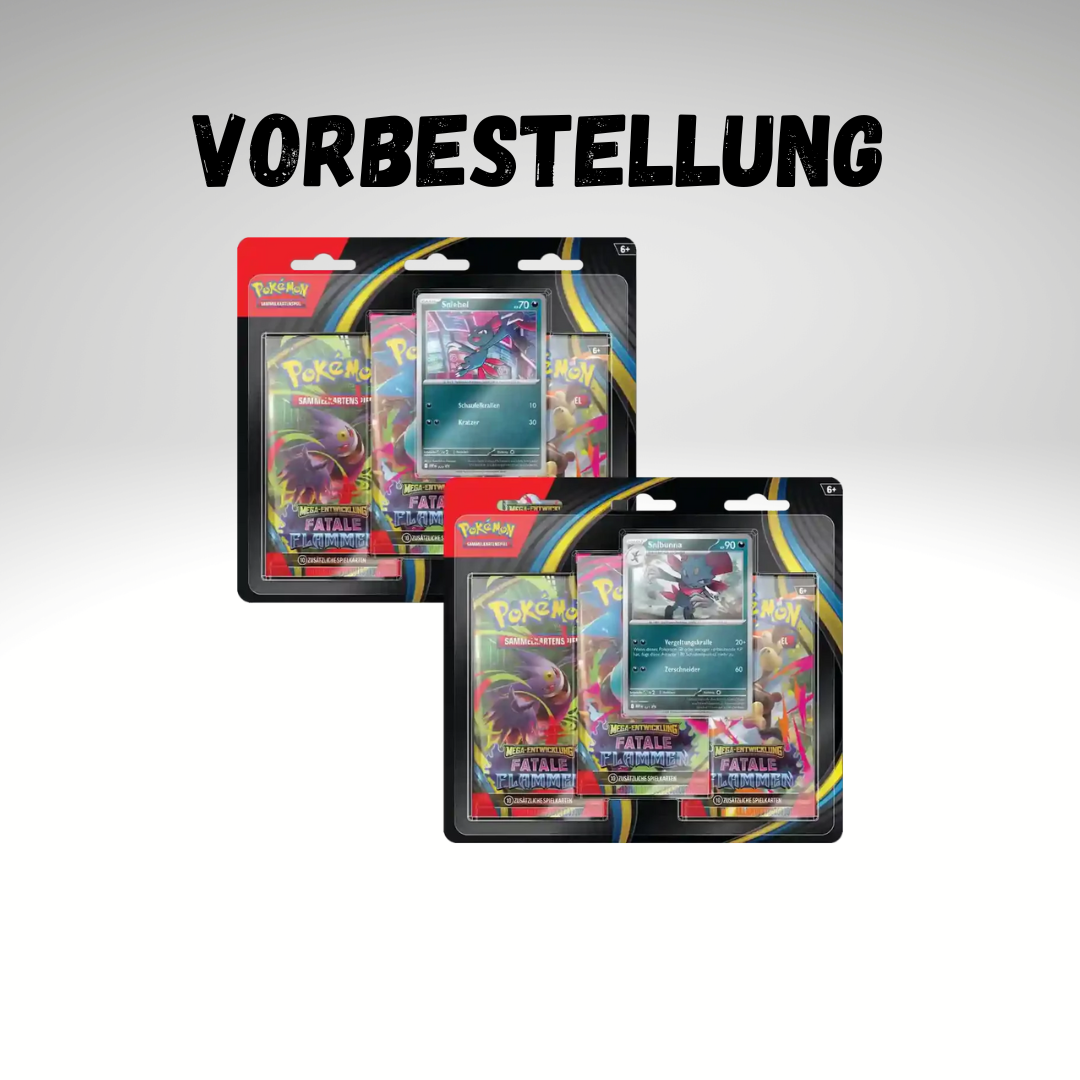 Fatale Flammen 3-Pack Blister