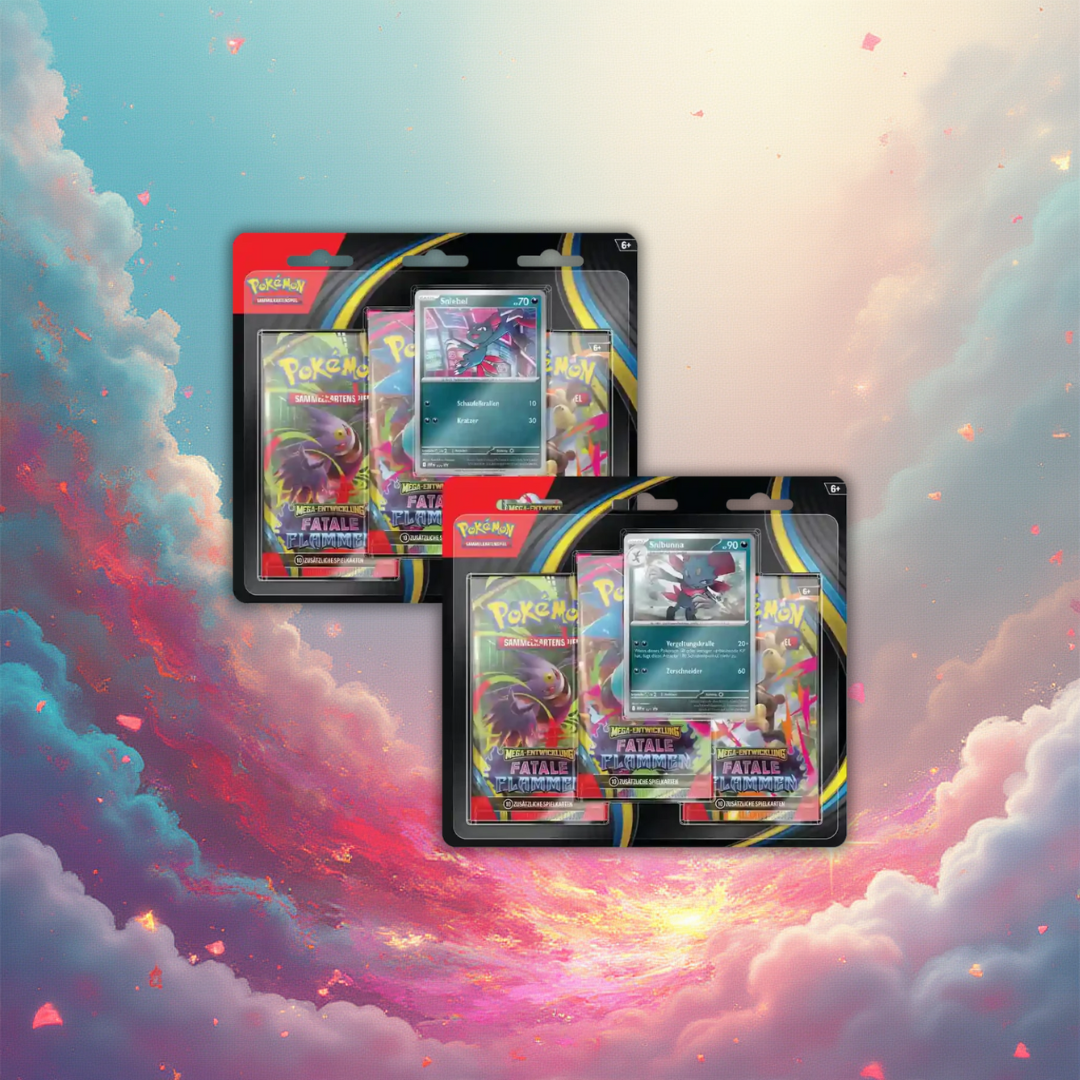 Fatale Flammen 3-Pack Blister - Deutsch