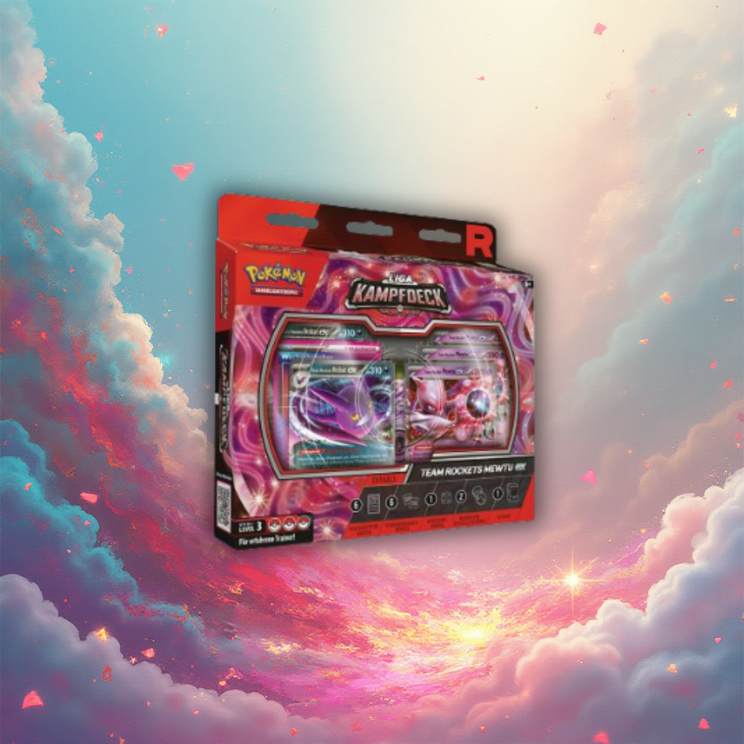 Team Rockets Mewtu ex Liga Kampfdeck - Deutsch