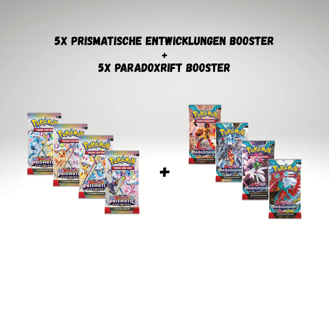 5x Prismatische Entwicklungen Booster + Paradoxrift Booster