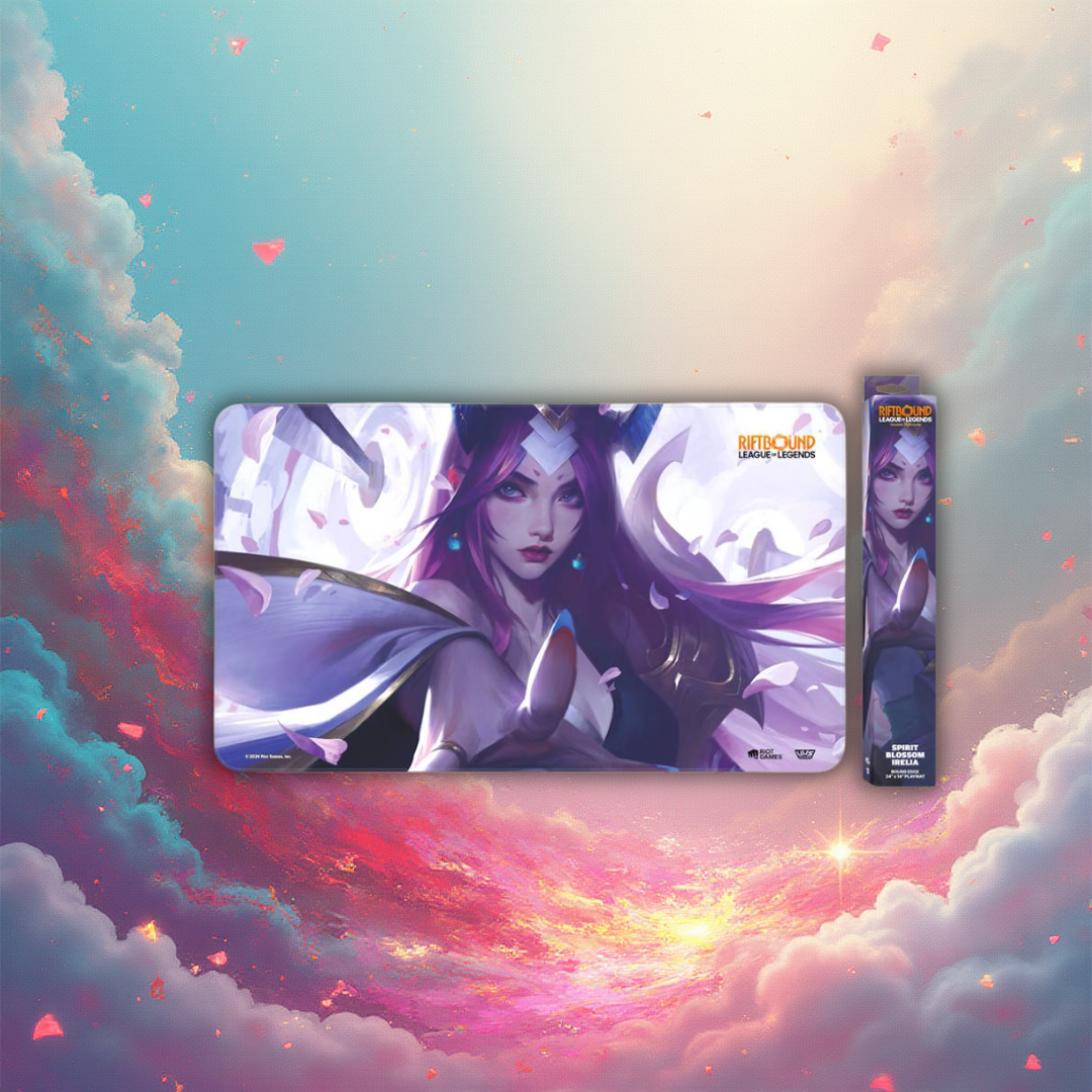 Riftbound Spirit Blossom Irelia Playmat