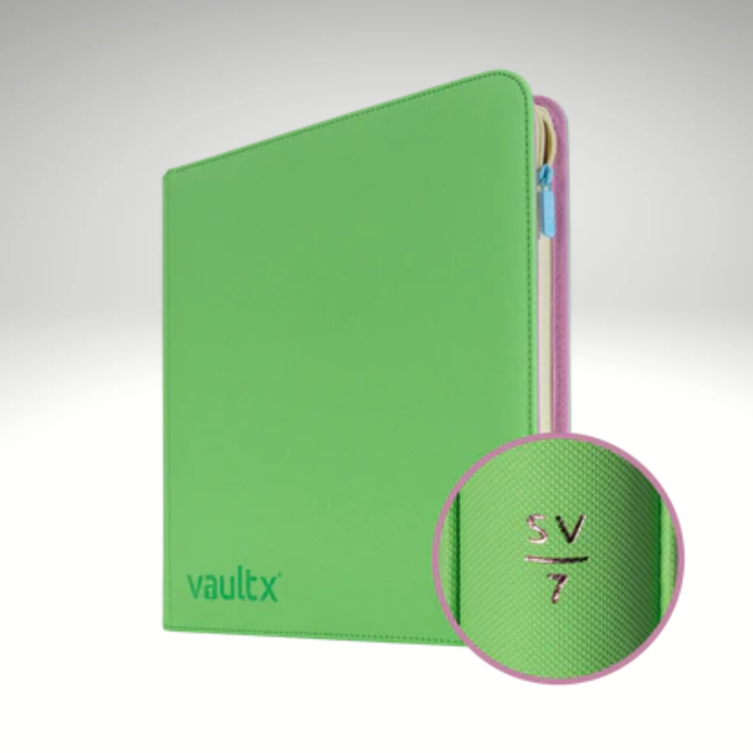 VaultX 12-Pocket Exo-Tec Zip Binder - SV7 (Stellarkrone)