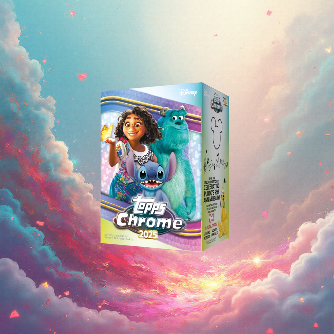 2025 Topps Chrome Disney Blaster Value Box