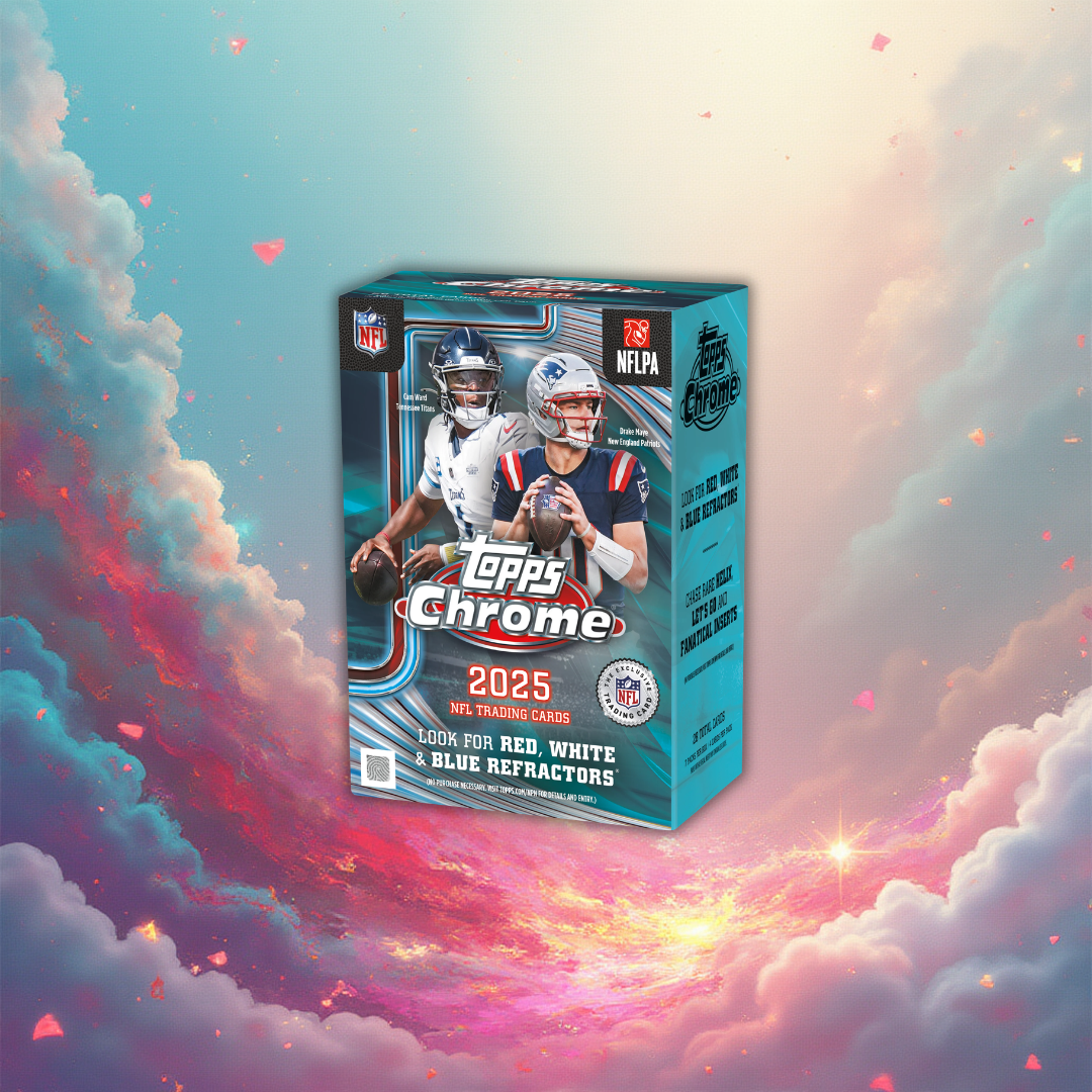 2025 Topps NFL Chrome Football Value Box