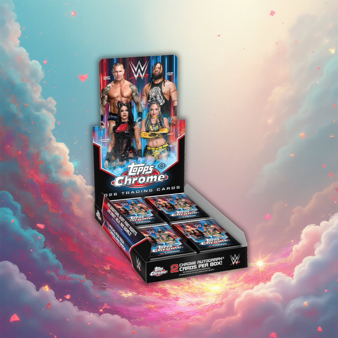 2026 Topps WWE Chrome Hobby Box