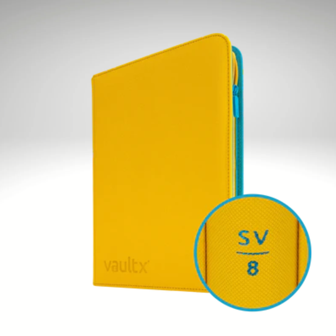 VaultX 9-Pocket Exo-Tec Zip Binder - SV8 (Stürmische Funken)