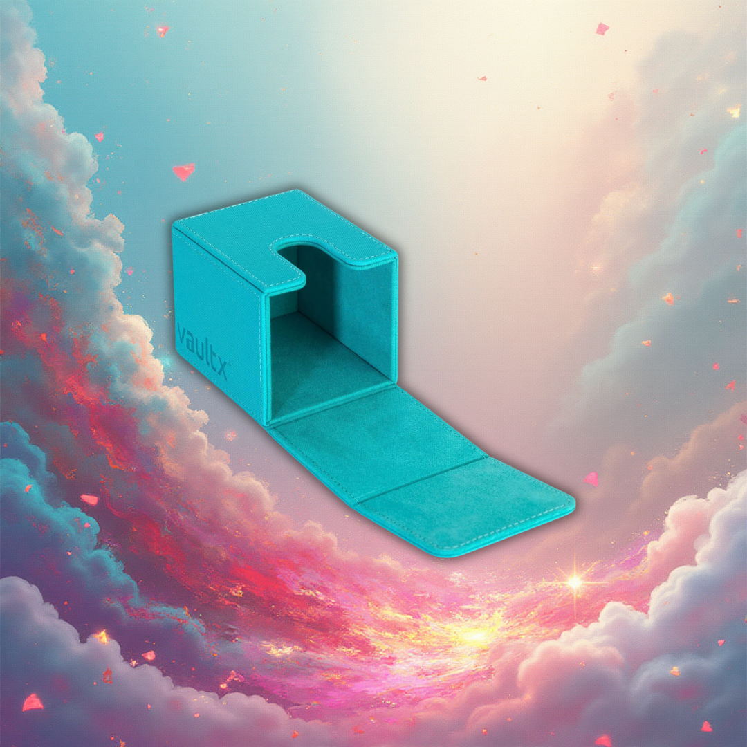 VaultX Toploading Deck Box 80+ - Ocean Blue