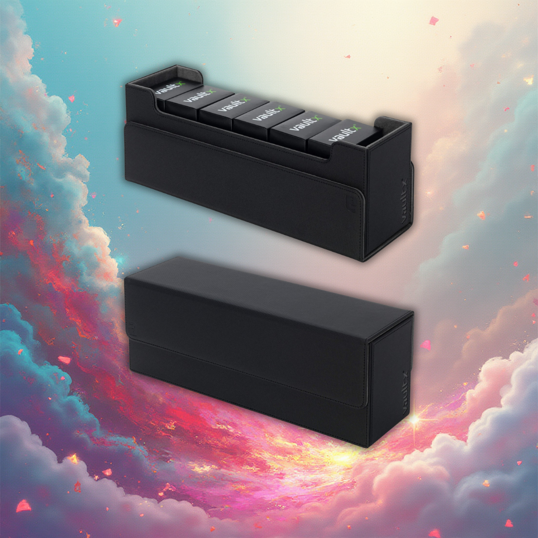 VaultX Card Box 450+ - Signature Black