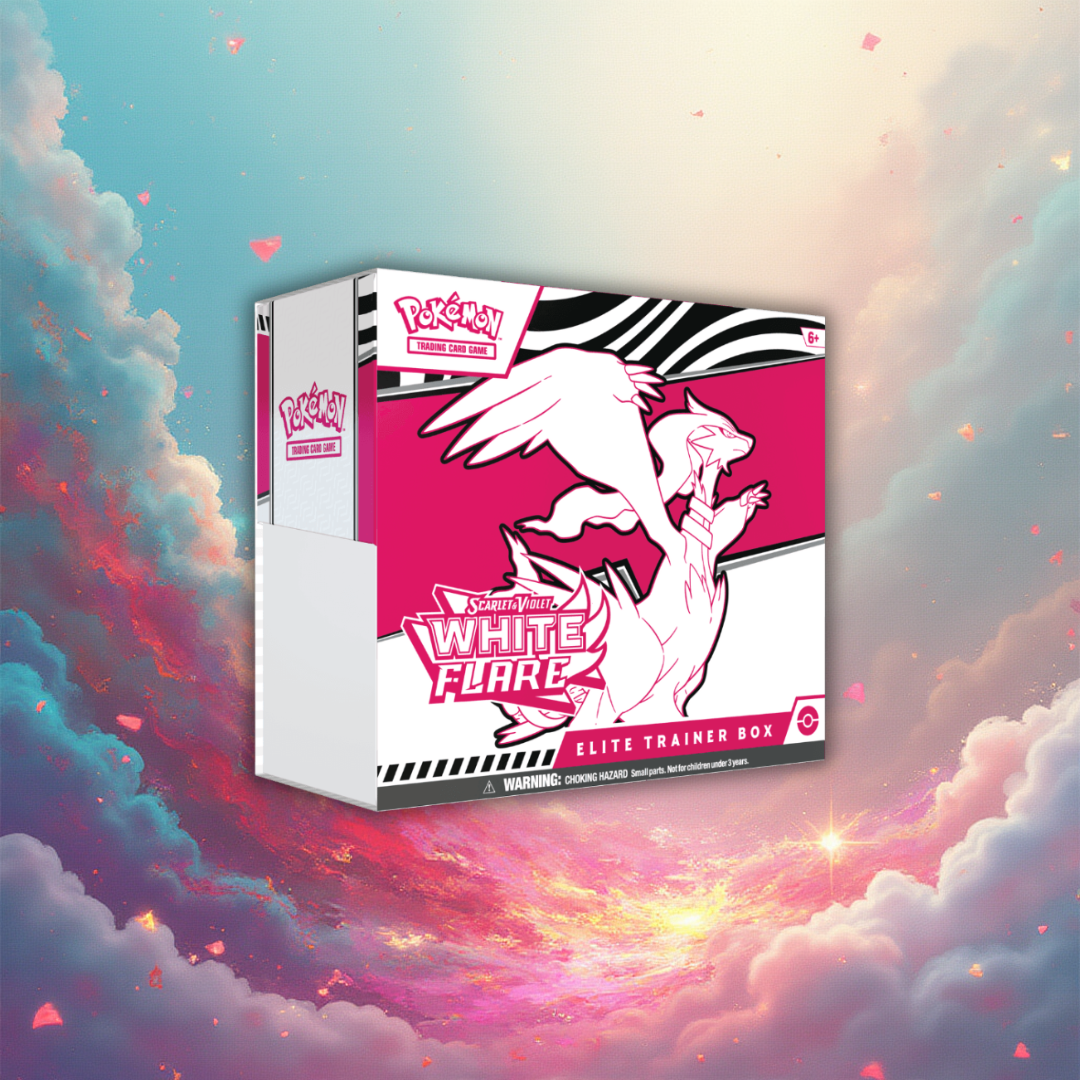 White Flare Elite Trainer Box - Englisch