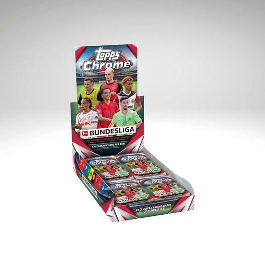 2024-25 Topps Chrome Bundesliga Soccer Hobby Box