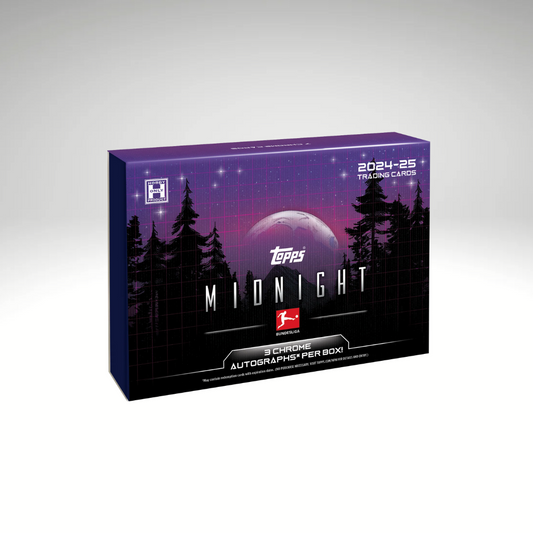 2024-25 Topps Midnight Bundesliga Hobby Box (Rip & Ship)