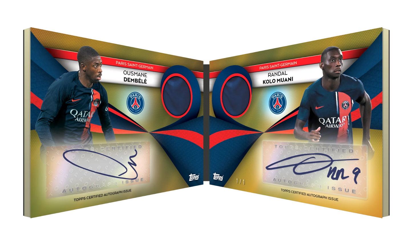 2023-24 Topps Paris Saint Germain Team Set