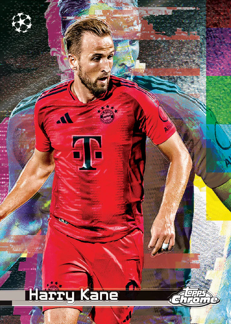 2024-25 Topps UEFA Club Competitions Chrome Soccer Hobby Jumbo Box
