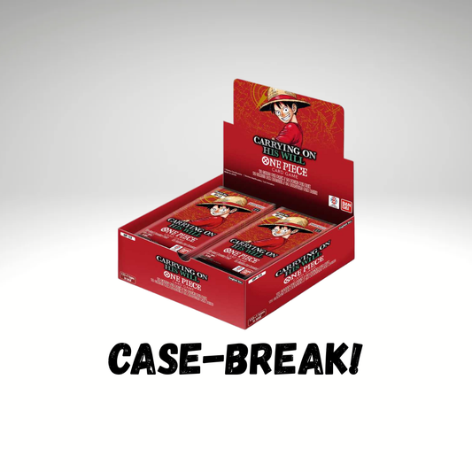 OP13 Display "Carrying on His Will" - Englisch (Rip & Ship) - Case-Break