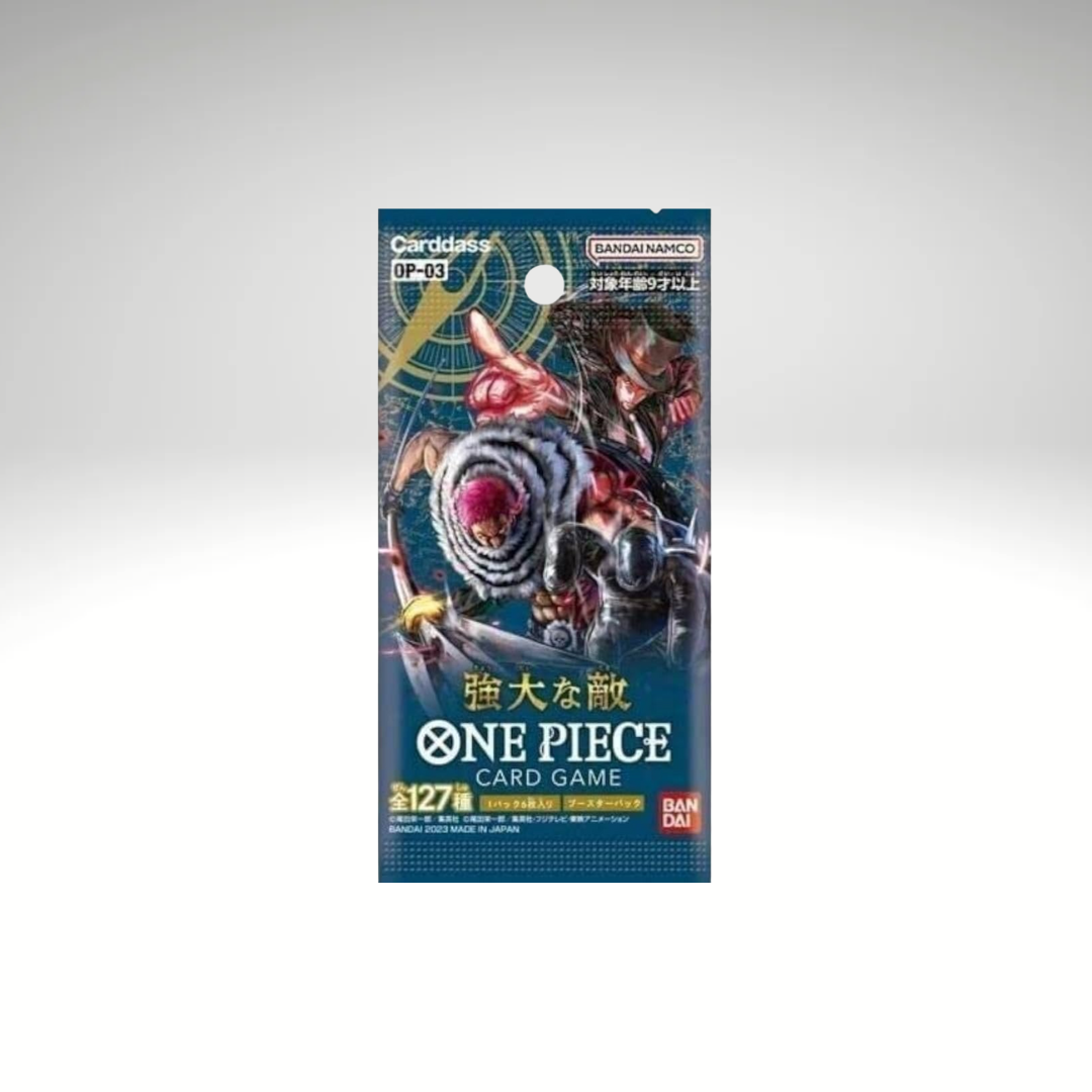 One Piece "Pillars of Strength" OP03 Booster - JP (Rip & Ship)