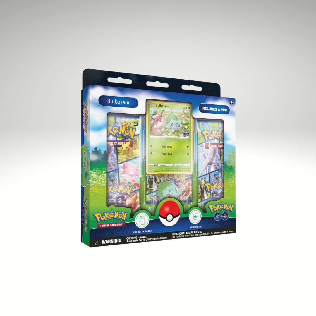 Pokemon Go - Bisasam Pin Collection - EN (Rip & Ship)