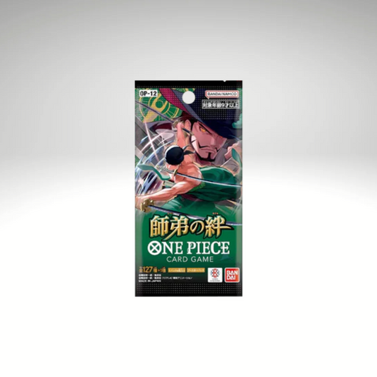 One Piece "Legacy of the Master" OP12 Booster - JP (Rip & Ship)