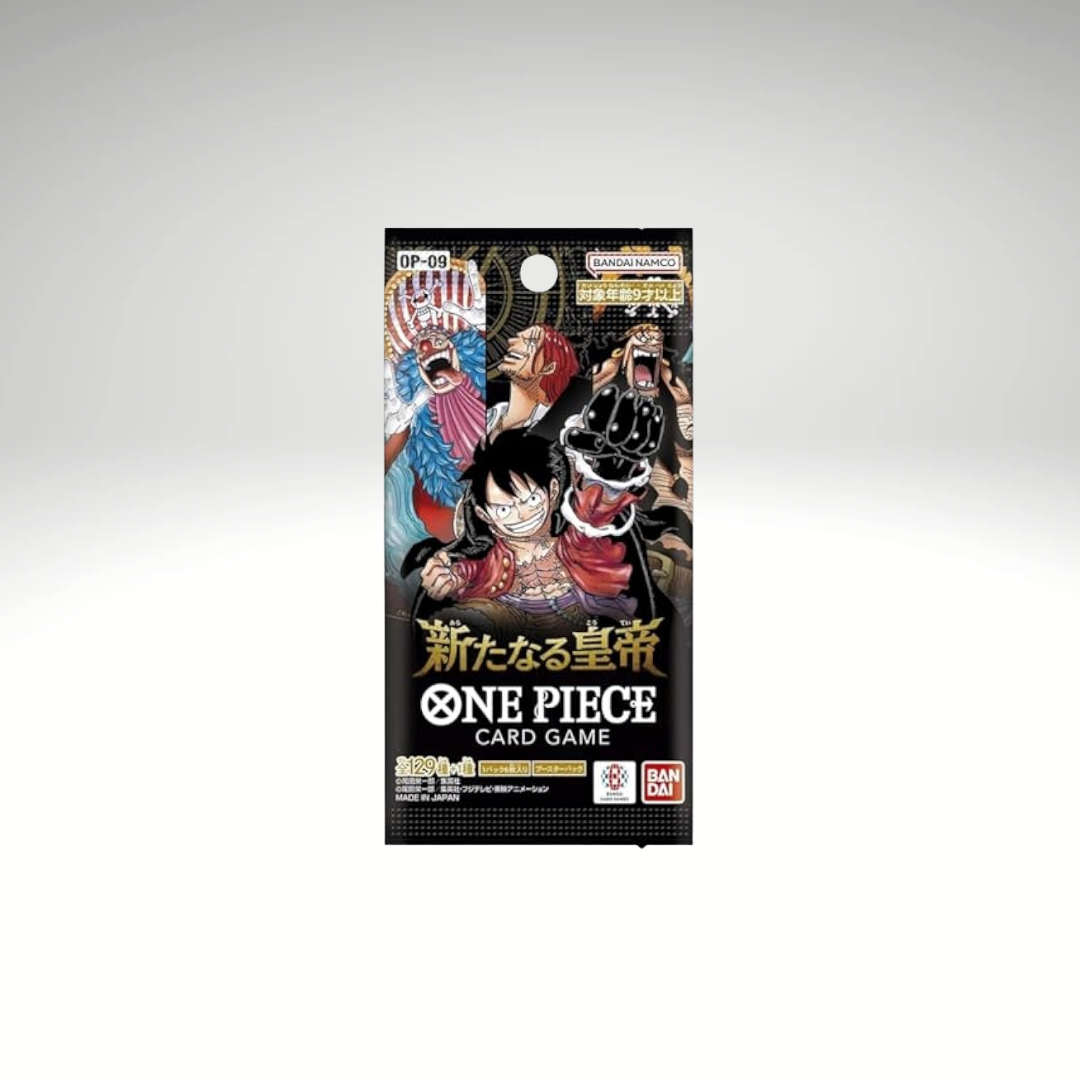 One Piece "The Four Emperors" OP09 Booster - JP (Rip & Ship)
