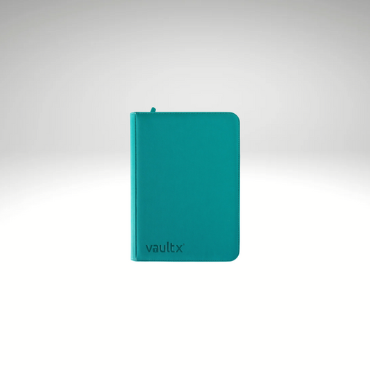 VaultX 4-Pocket Exo-Tec Zip Binder - Ocean Blue