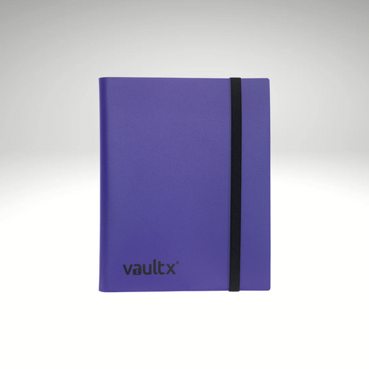 VaultX 9-Pocket Strap Binder - Purple