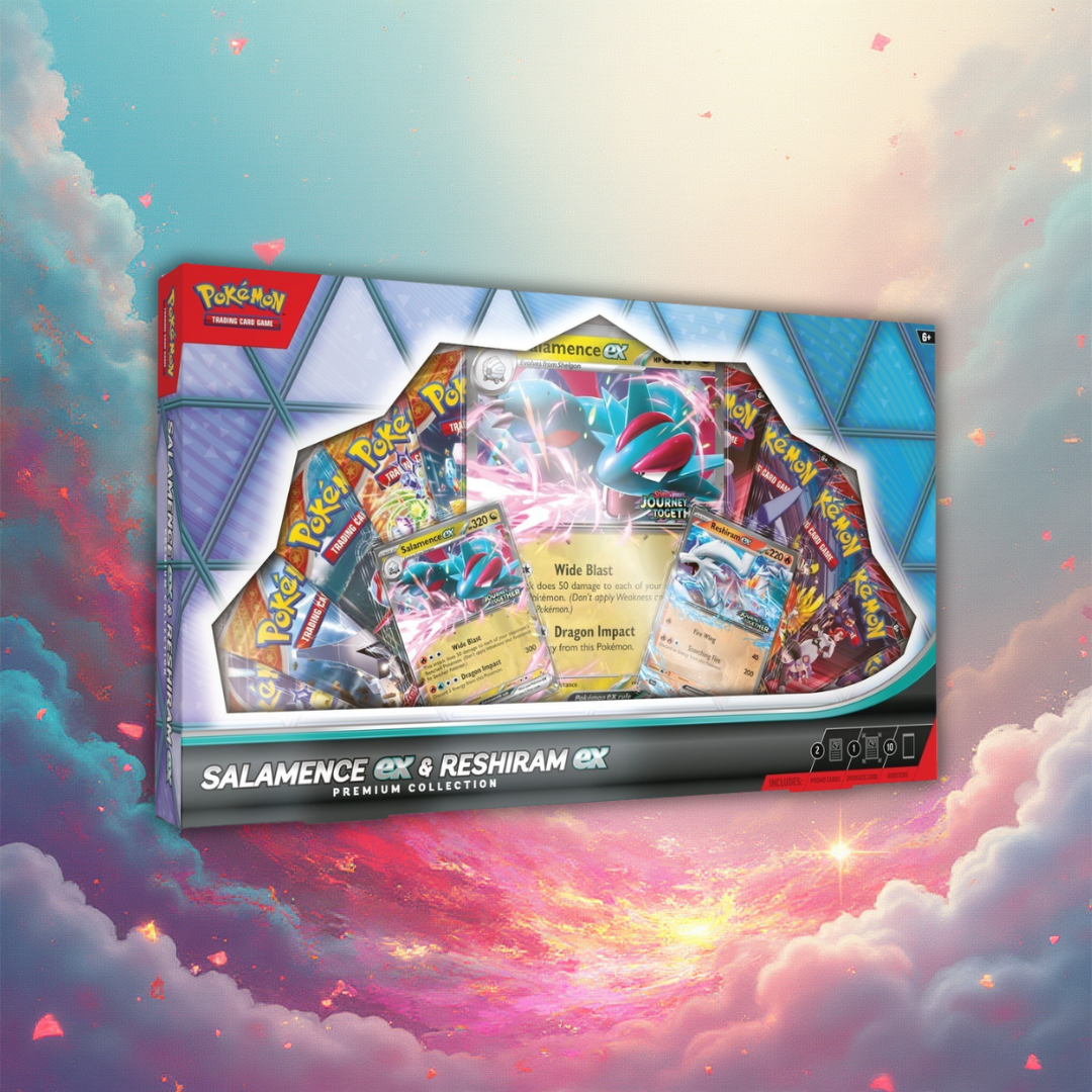 Salamence ex & Reshiram ex Premium Collection - Englisch