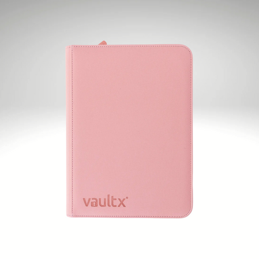 VaultX 9-Pocket Exo-Tec Zip Binder - Just Pink
