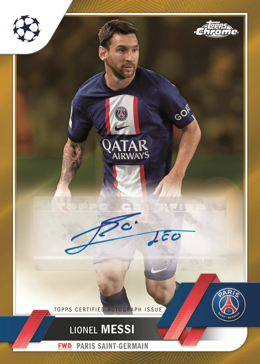 2022-2023 Topps UEFA Club Competitions Chrome Lite Box