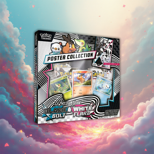 Black Bolt & White Flare Poster Collection - Englisch