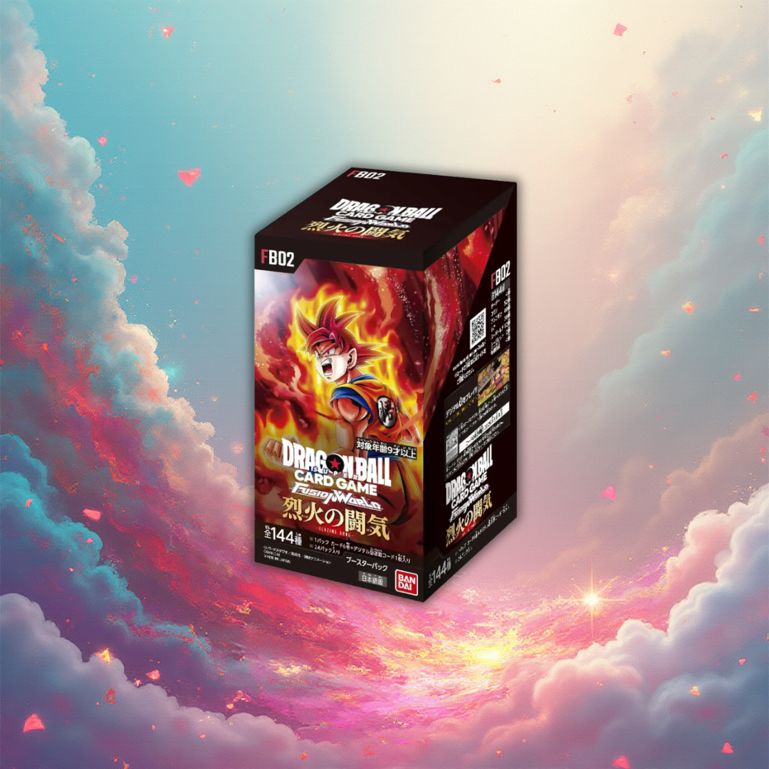 Dragon Ball Super Card Game Fusion World: FB02 "Blazing Aura" Booster Display  - Japanisch