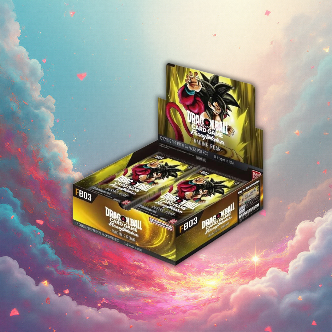Dragon Ball Super Card Game Fusion World: Raging Roar FB03 Booster Display - Englisch
