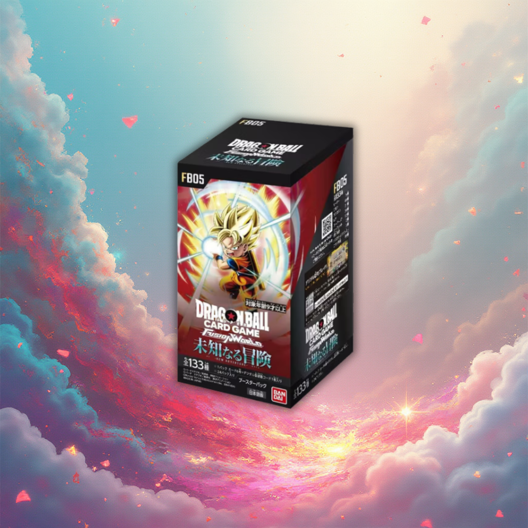 Dragon Ball Super Card Game Fusion World: FB05 "New Adventure" Booster Display  - Japanisch