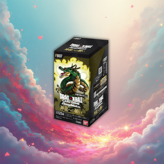 Dragon Ball Super Card Game Fusion World: FB07 "Wish for Shenron" Booster Display  - Japanisch