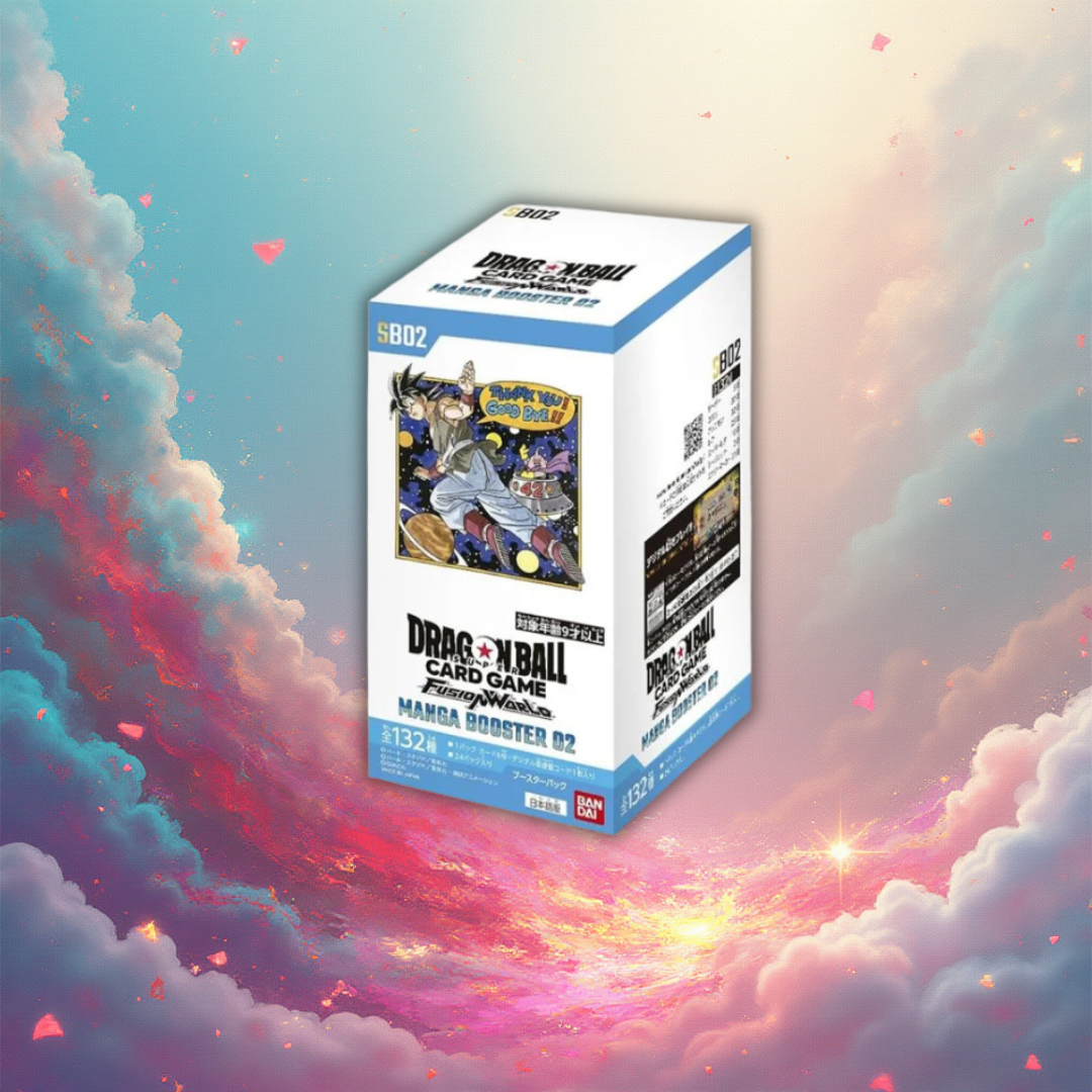 Dragon Ball Super Card Game Fusion World: Manga Booster SB02 Booster Display - Japanisch