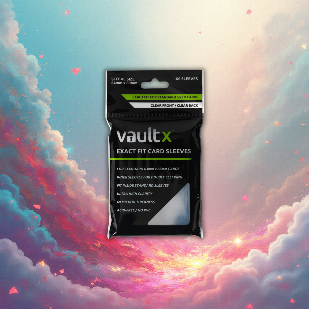 VaultX: Exact Fit Sleeves Ultra Clear