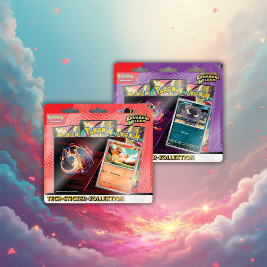 Erhabene Helden Tech Sticker Kollektion - Deutsch