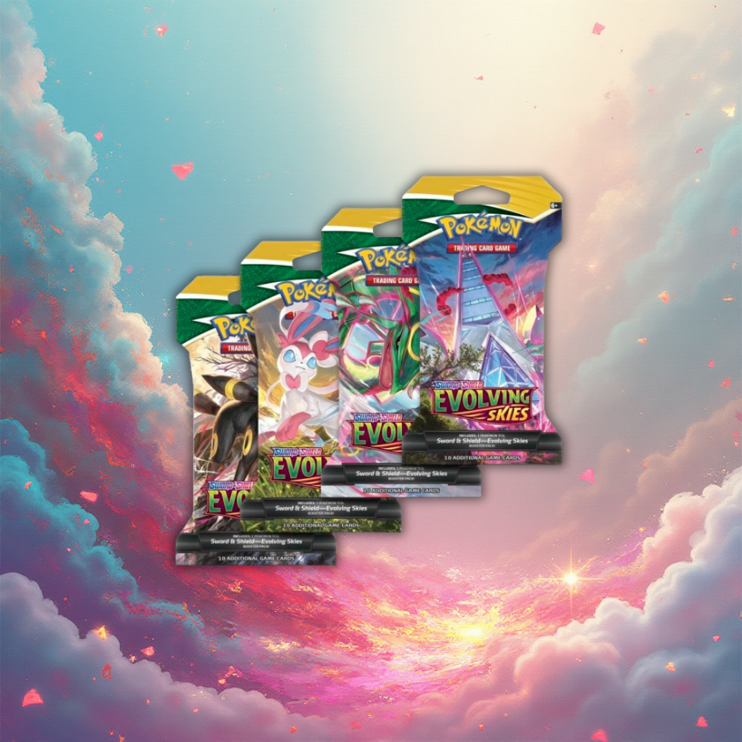 Evolving Skies Sleeved Booster - Englisch