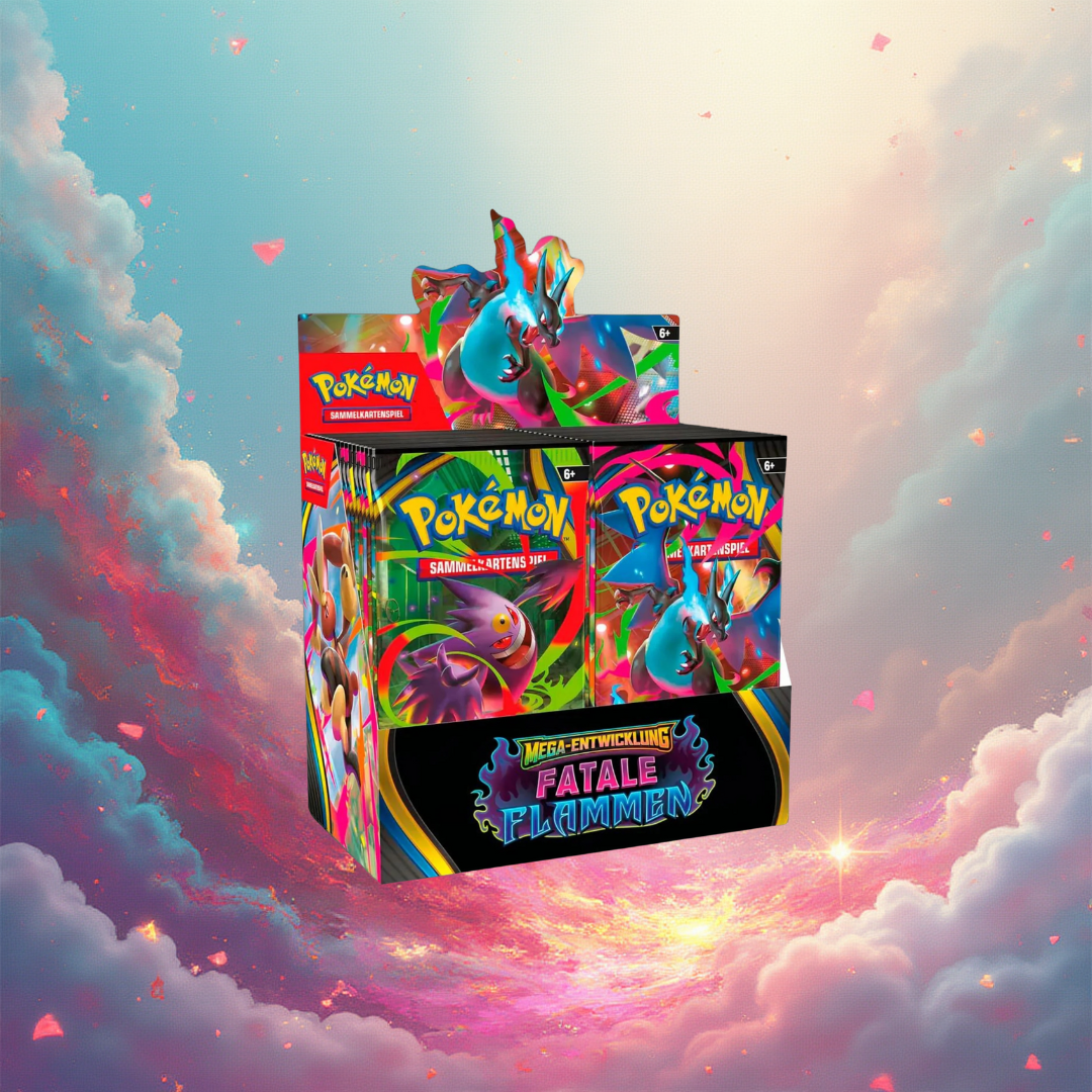 Fatale Flammen Display - Deutsch (1 pro Person)